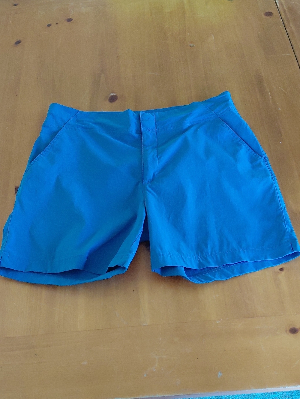 Columbia Women's Country Blue Hybrid Short Size 10